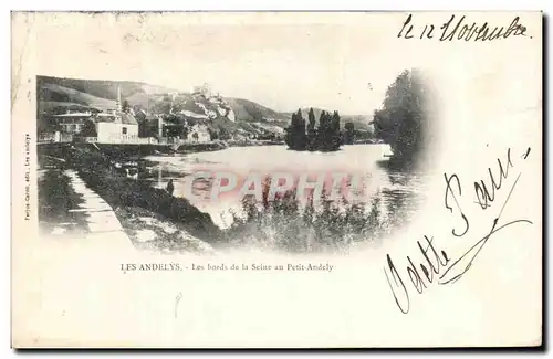 Ansichtskarte AK Les Andelys LEs bords de la Seine au Petit Andely