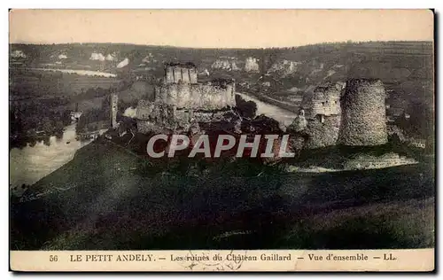 Cartes postales Le Petit Andely Les ruines du Chaetau Gaillard