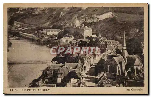 Cartes postales Le petit Andely Vue generale