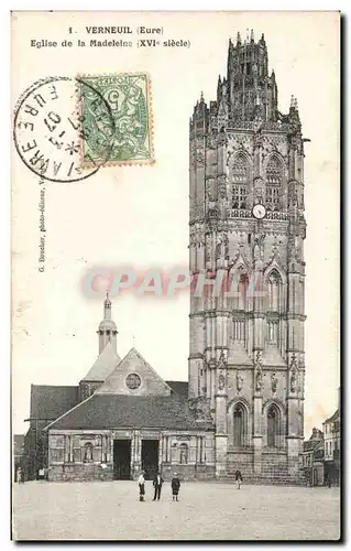 Cartes postales Verneuil sur Avre Eglise de la Madeleine