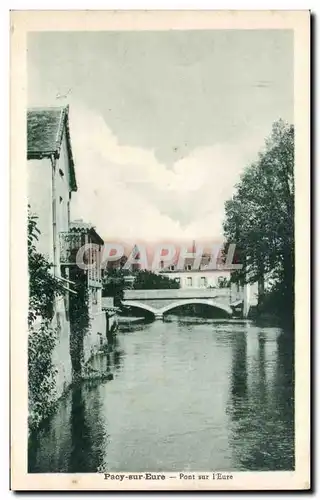 Cartes postales Pacy sur Eure Pont sur L'Eure