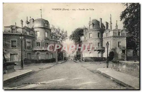 Cartes postales Vernon Entree de la ville