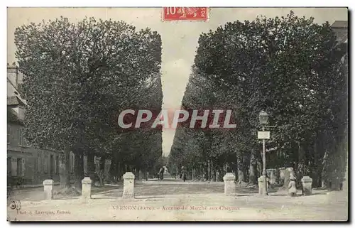 Cartes postales Vernon Avenue du marche aux chevaux
