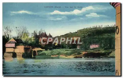 Cartes postales Vernon Vue sur la Seine