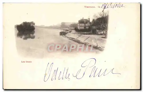 Cartes postales Vernon Les quais