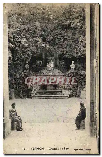 Cartes postales Vernon Chateau de Bizy