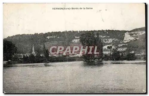 Ansichtskarte AK Vernon Bords de la Seine