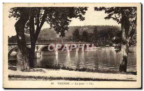 Cartes postales Vernon Le pont