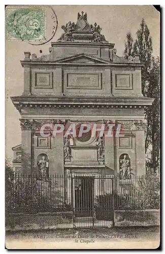 Ansichtskarte AK Anet Chateau de Diane de Poitiers la chapelle