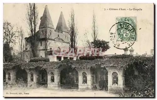 Cartes postales Anet Chateau La chapelle