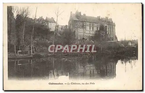 Cartes postales Chateaudun Le chateau vu des Pres