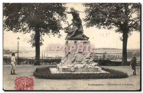 Ansichtskarte AK Chateaudun Monument de la Defense