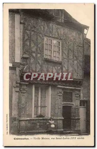 Cartes postales Chateaudun Vieille maison Rue SAint Lubin