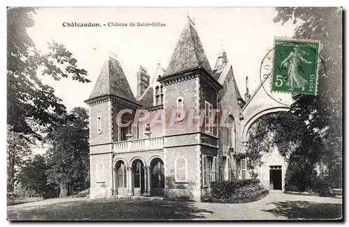 Cartes postales Chateaudun Chateau de Saint Gilles