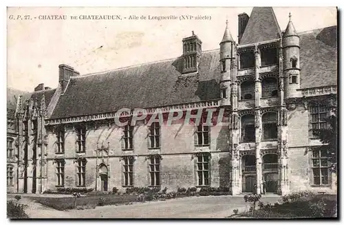 Ansichtskarte AK Chateaudun Le chateau Aile de Longueville