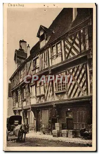 Cartes postales Chartres La maison du saumon