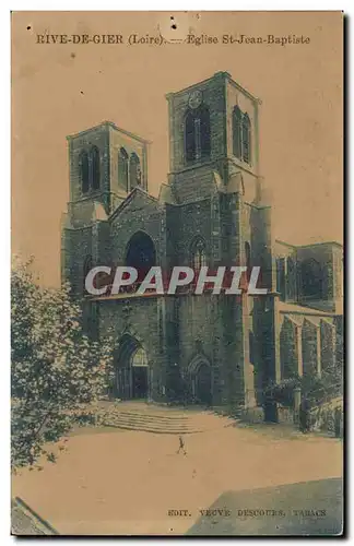 Cartes postales Rive de Gier Eglise St Jean Baptiste