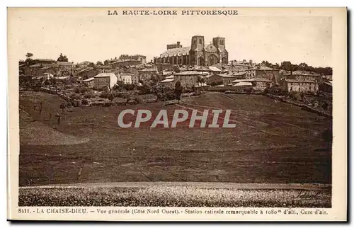 Cartes postales La Chaise Dieu Vue generale Station estivale