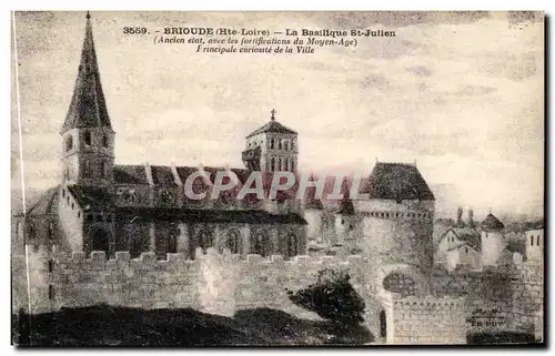 Cartes postales Brioude La basilique St Julien