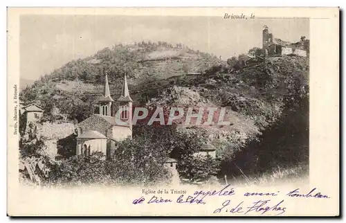 Ansichtskarte AK Brioude Eglise de la Trinite