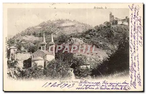 Ansichtskarte AK Brioude Eglise de la Trinite