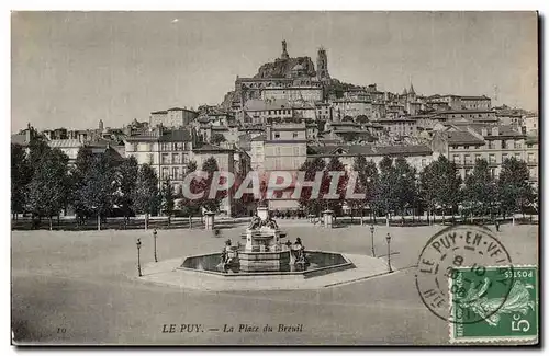 Cartes postales Le Puy La Place du Breuil