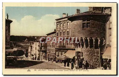 Cartes postales Le Puy Porte Pannessac