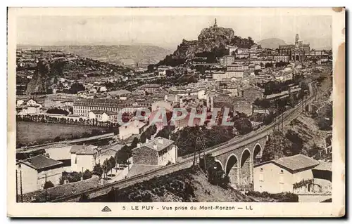 Ansichtskarte AK Le Puy Vue prise du Mont Ronzon