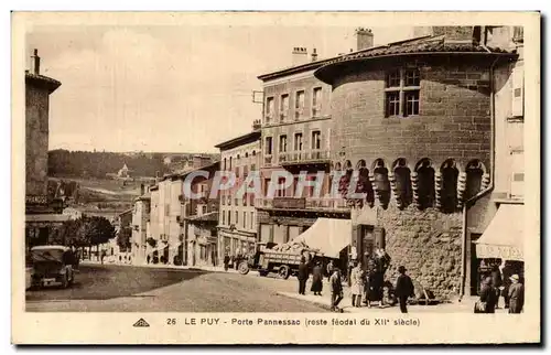 Cartes postales Le Puy Porte Pannessac