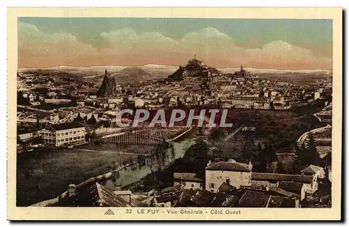 Cartes postales Le Puy Vue generale