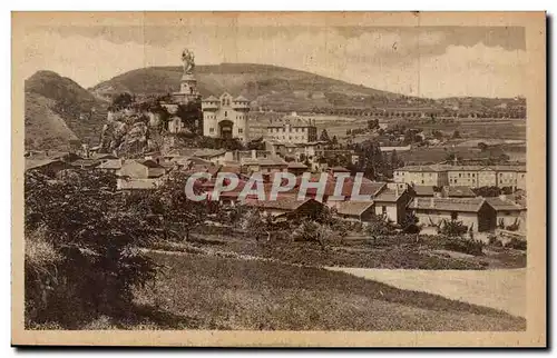 Ansichtskarte AK Environs du Puy St Joseph d&#39Espaly Ancien chateau Charles VII