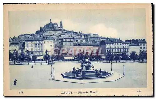 Cartes postales Le Puy Place du Breuil