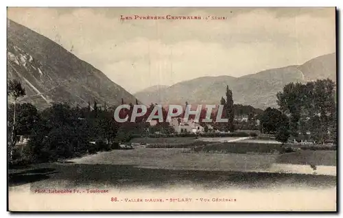 Cartes postales Vallee d&#39&#39Aure St Lary Vue generale