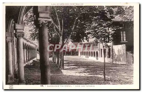 Cartes postales Barbazan Thermal Cour des thermes