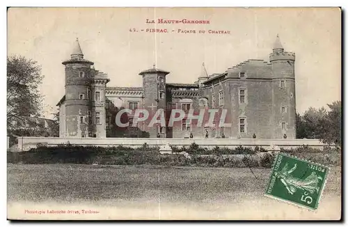 Cartes postales Pibrac Facade du chateau