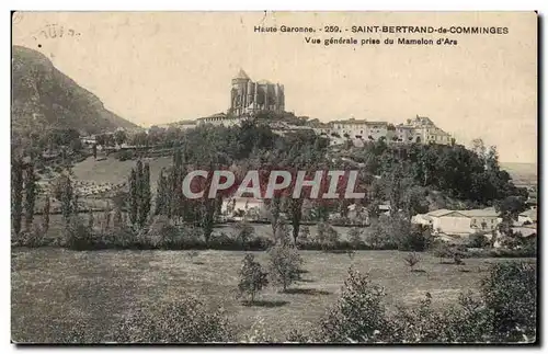 Cartes postales Saint Bertrand de Comminges Vue generale prise du Mamelon d&#39ars