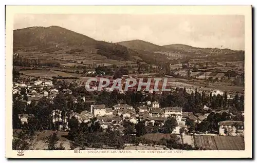 Cartes postales Encausse les Bains Vue generale de l&#39est