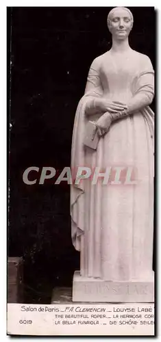 Cartes postales Fantaisie Salon de Paris Clemencin Louyse Labe La belle cordiere