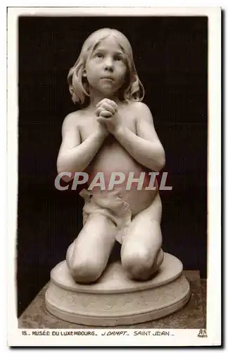 Cartes postales Fantaisie paris Musee du Luxembourg Dampt Saint Jean