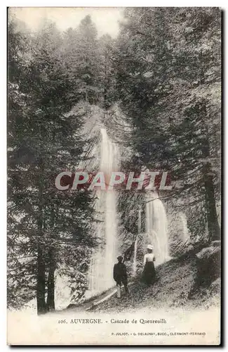 Ansichtskarte AK Auvergne Cascade de Queureuilh