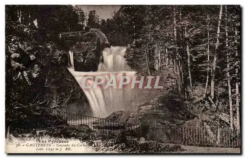 Cartes postales Cauterets Cascade du Cerisey