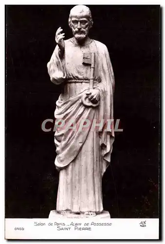 Cartes postales Fantaisie Salon de Paris Albin de possesse Saint Pierre