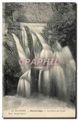 Cartes postales Dauphine Sassenage La chute des pierres