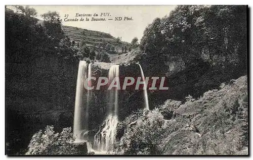 Ansichtskarte AK Environs du Puy Cascade de la Beaune