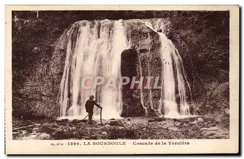 Ansichtskarte AK la Bourboule Cascade de la Verniere