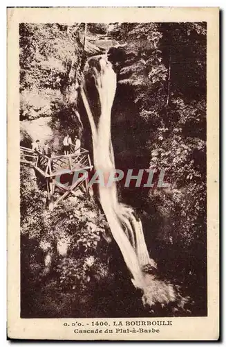 Cartes postales la Bourboule Cascade du Plat a Barbe