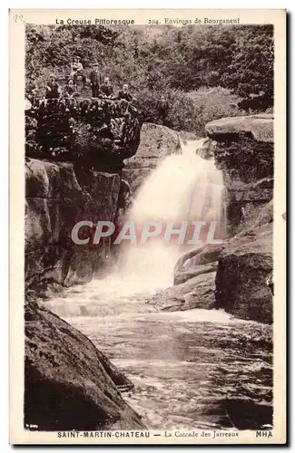 Cartes postales Saint Martin Chateau La cascade des Jarreaux