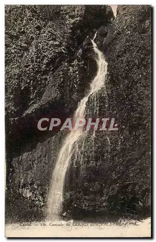 Cartes postales Cascade du Gourd pres Valette