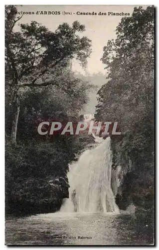 Cartes postales Environs d&#39Arbois Cascade des Planches