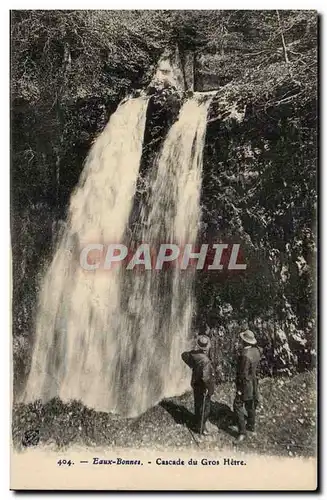 Ansichtskarte AK Eaux Bonnes Cascade du gros hetre